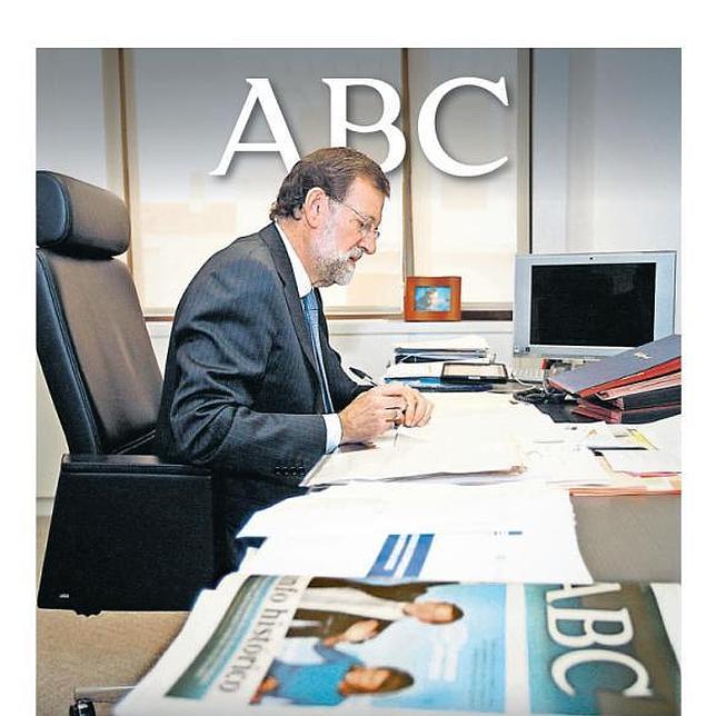 ABC, el primer periódico en la mesa de Rajoy