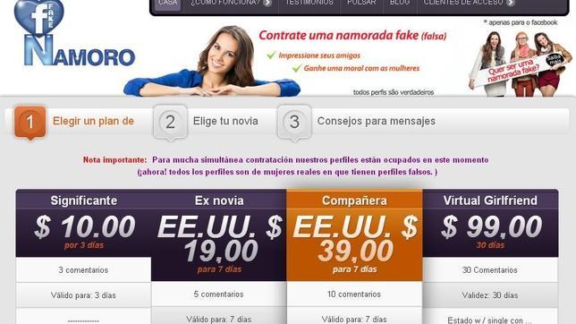 Cómo obtener una novia falsa en Facebook por 39 dólares