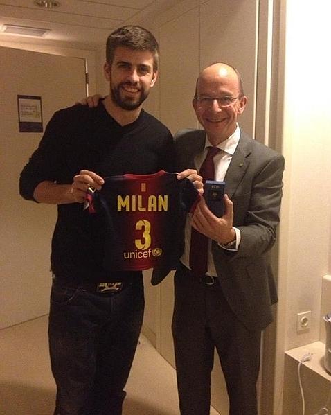 Milan Piqué ya tiene twitter