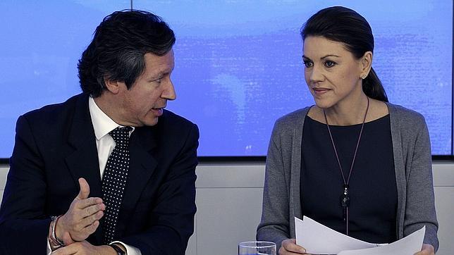 Floriano: «El PP nunca ha sido condenado por financiación ilegal»