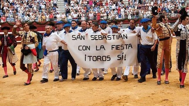 Bildu sí quiere toros (ensogados) en el carnaval de San Sebastián