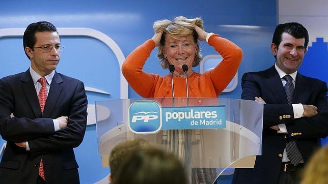 La dirección del PP desautoriza los ataques de Aguirre a cargos del partido y el Gobierno