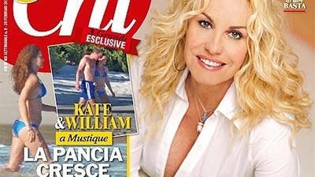 «Chi» publica las fotos de Catalina de Cambridge embarazada y en bikini