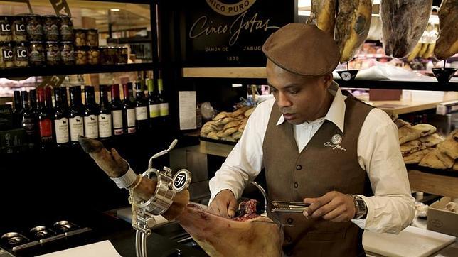 El jamón de Jabugo conquista París