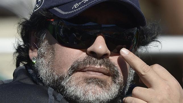 El tridente con el que sueña Maradona