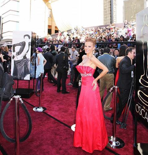 Sonia Monroy estuvo en los Oscar