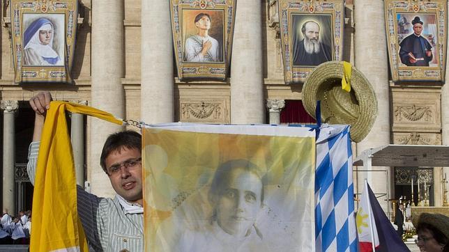 Santos con Benedicto XVI