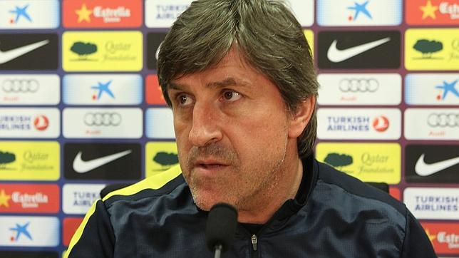 Roura: «El objetivo es ganar; si además da moral, mejor»