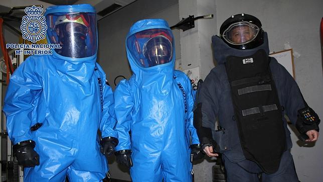 Los Tédax-NRBQ de la Policía realizaron el pasado año cerca de 9.000 intervenciones