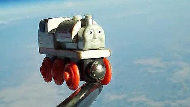 El trenecito «Stanley, en el espacio