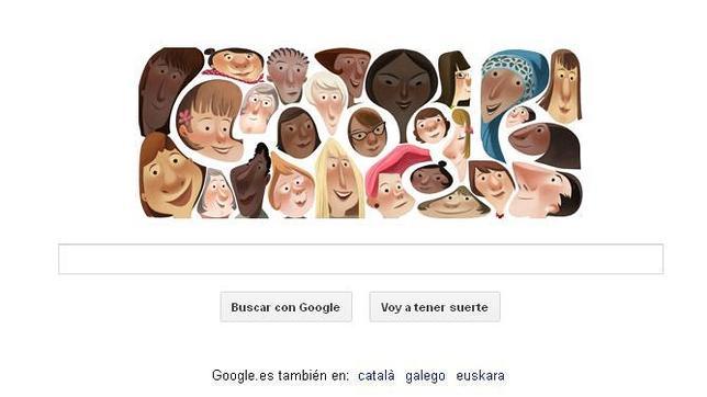 El Día Internacional de la Mujer, en el «corazón» de Google