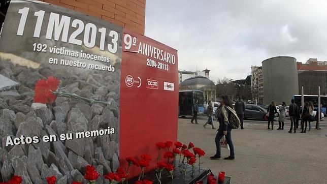 Madrid rinde homenaje a las víctimas del 11M nueve años después de los atentados