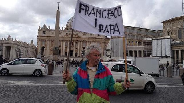 El peregrino que predijo que Francisco I sería el nuevo Papa