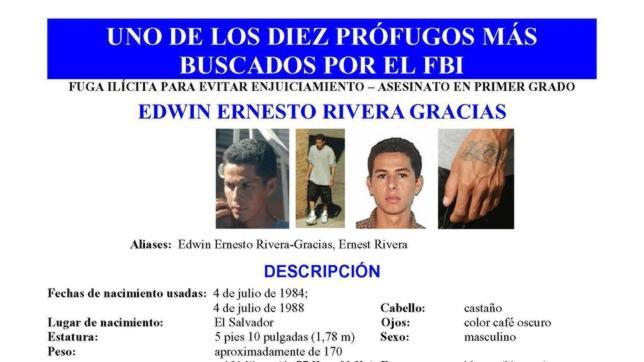 Un miembro de la mara Salvatrucha, entre los diez más buscados del FBI
