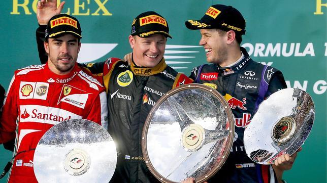 Raikkonen gana en el mejor arranque de Alonso con Ferrari