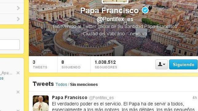 El Papa, en Twitter: «Acojamos a Cristo en nuestra vida, ocupémonos unos de otros»