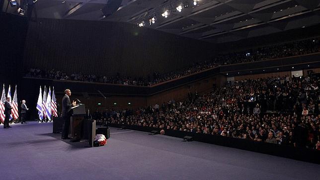 Obama, a los jóvenes israelíes: «Debéis crear la paz que queréis»
