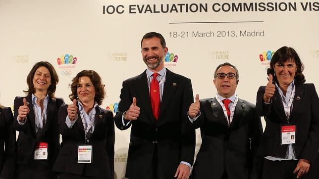 El Príncipe: «Madrid 2020 ha pasado con sobresaliente o matrícula de honor»