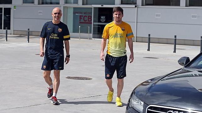 Messi, diez días de baja, duda para la vuelta contra el PSG