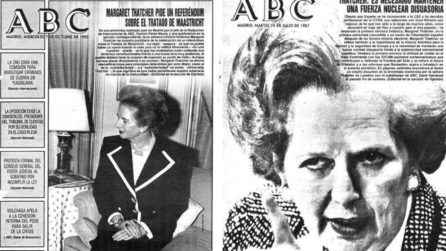 Margaret Thatcher: «Demostré que se puede salir de la crisis del socialismo»