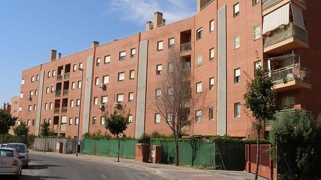 Un bloque de viviendas