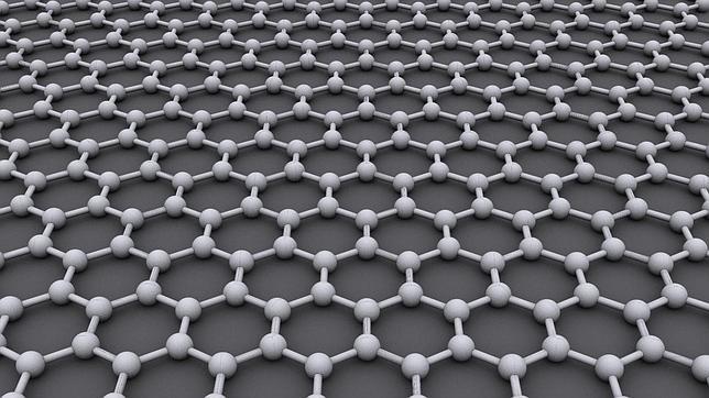 Modelo de estructura de grafeno