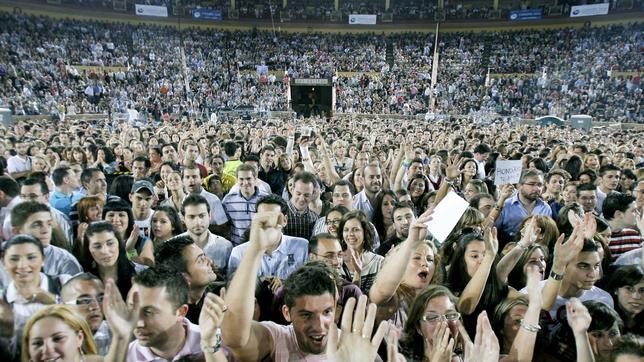 Muchos decibelios en un concierto en Córdoba