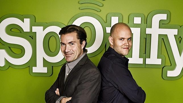 Los fundadores de Spotify