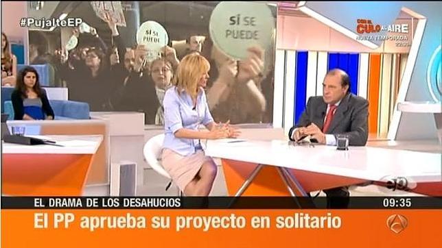 Martínez-Pujalte dice que algunos hipotecados quieren la dación en pago para comprarse otro piso