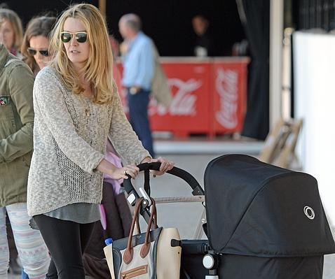 Primera imagen de Marta Ortega después de dar a luz