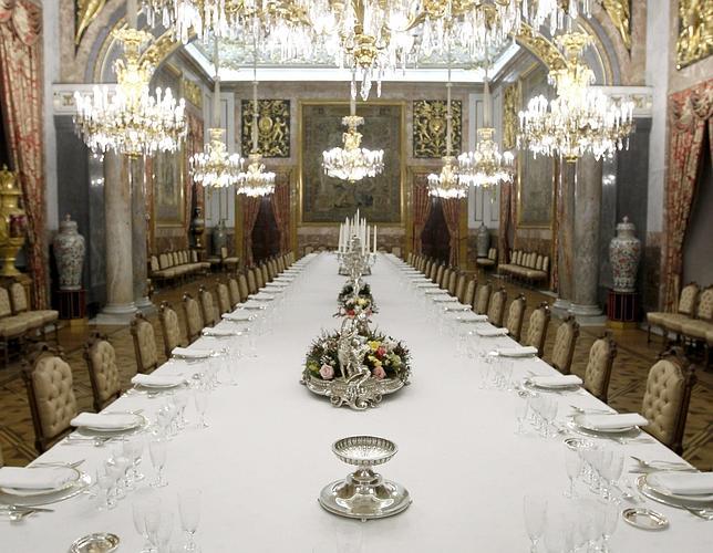 El esplendor del Comedor de Gala del Palacio Real, por primera vez a la vista