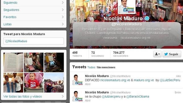 Hackean la cuenta de Twitter de Nicolás Maduro durante la jornada electoral