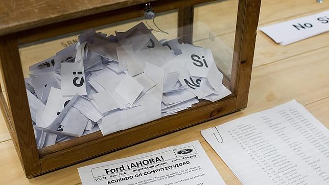 El 68% de la plantilla de Ford aprueba el acuerdo que recupera el tercer turno