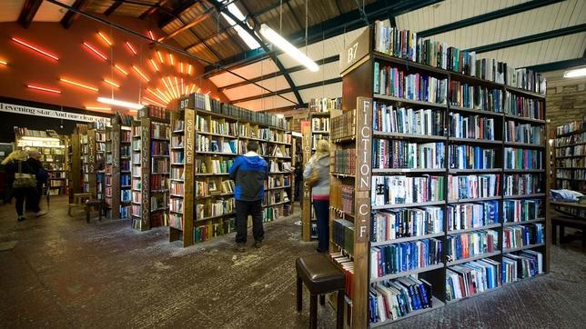 La vieja estación de Alnwick, reconvertida en librería