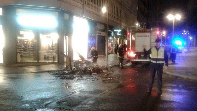 Detenido un individuo vinculado con los disturbios provocados tras la detención de un presunto miembro de Resistencia Galega