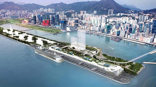 Ingeniería oscense para construir el nuevo puerto de Hong Kong
