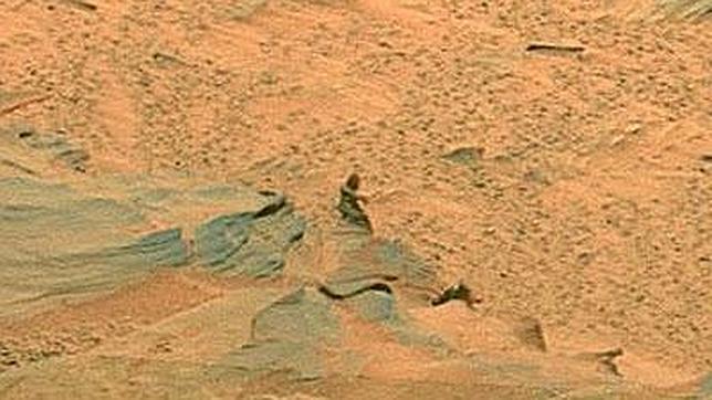 La famosa estatuilla de una mujer en Marte