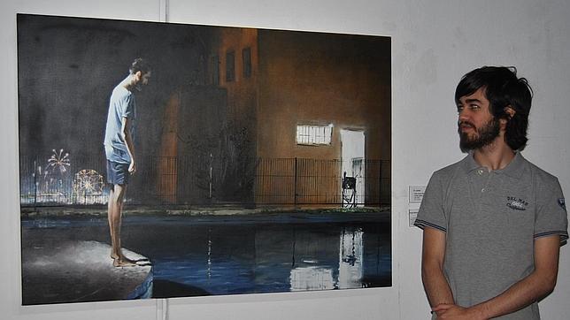 Estudiante español erasmus gana premio de pintura en Portugal