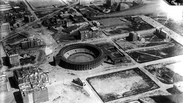 Antigua plaza de toros de Madrid, situada en los terrenos del actual Palacio de los Deportes