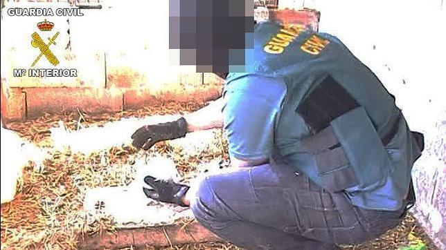 «El Intocable» escondía la droga y la libreta de narco en una perrera