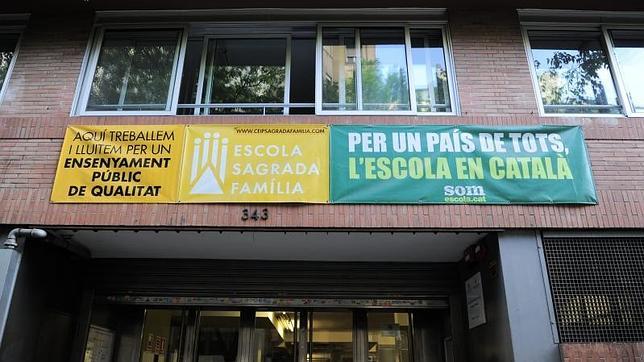 Campaña pro inmersión a pie de aula en Cataluña