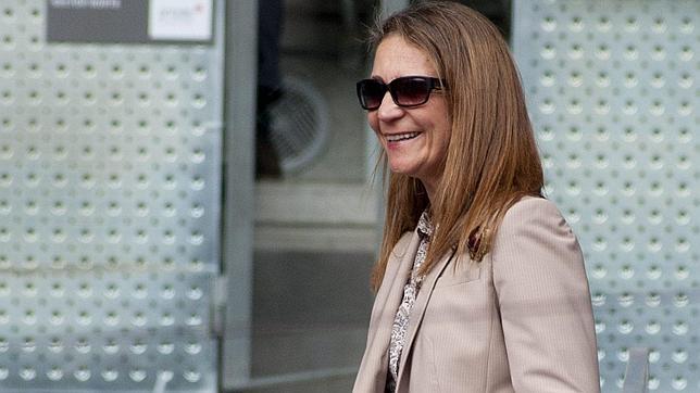 La infanta Elena en el tenis