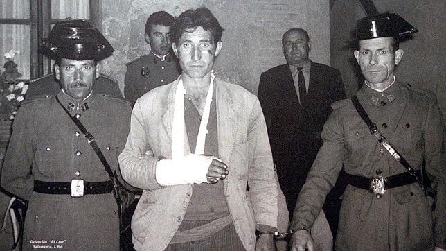 Imagen de la detención de «El Lute», en Salamanca, en 1966