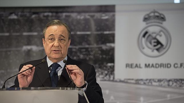 Florentino Pérez comparecerá a las 20.00 horas en el Santiago Bernabéu