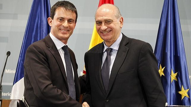 Francia y España, con la misma agenda contra ETA y de la mano contra la droga