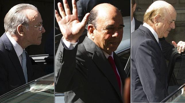 Botín y González no se creían las cuentas de Rato y urgieron a De Guindos a rescatar Bankia