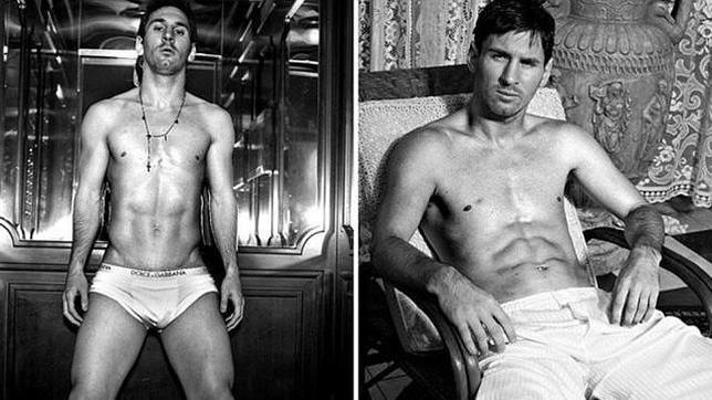 Messi se desnuda para Dolce&amp;Gabbana