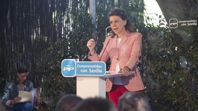 Cospedal: «Sería una buena idea que el PSOE trabajara por España»