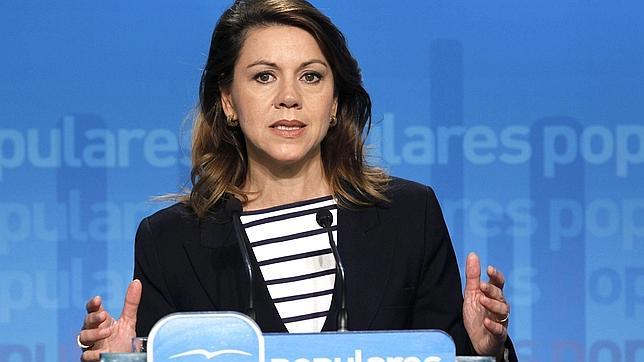 Cospedal: el nombramiento de Santamaría para coordinar la política económica «no desautoriza a nadie»