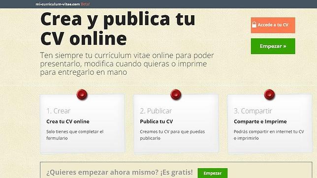 Nace Mi-Currículum-Vitae.com, una aplicación web para gestionar tu CV fácil y rápidamente